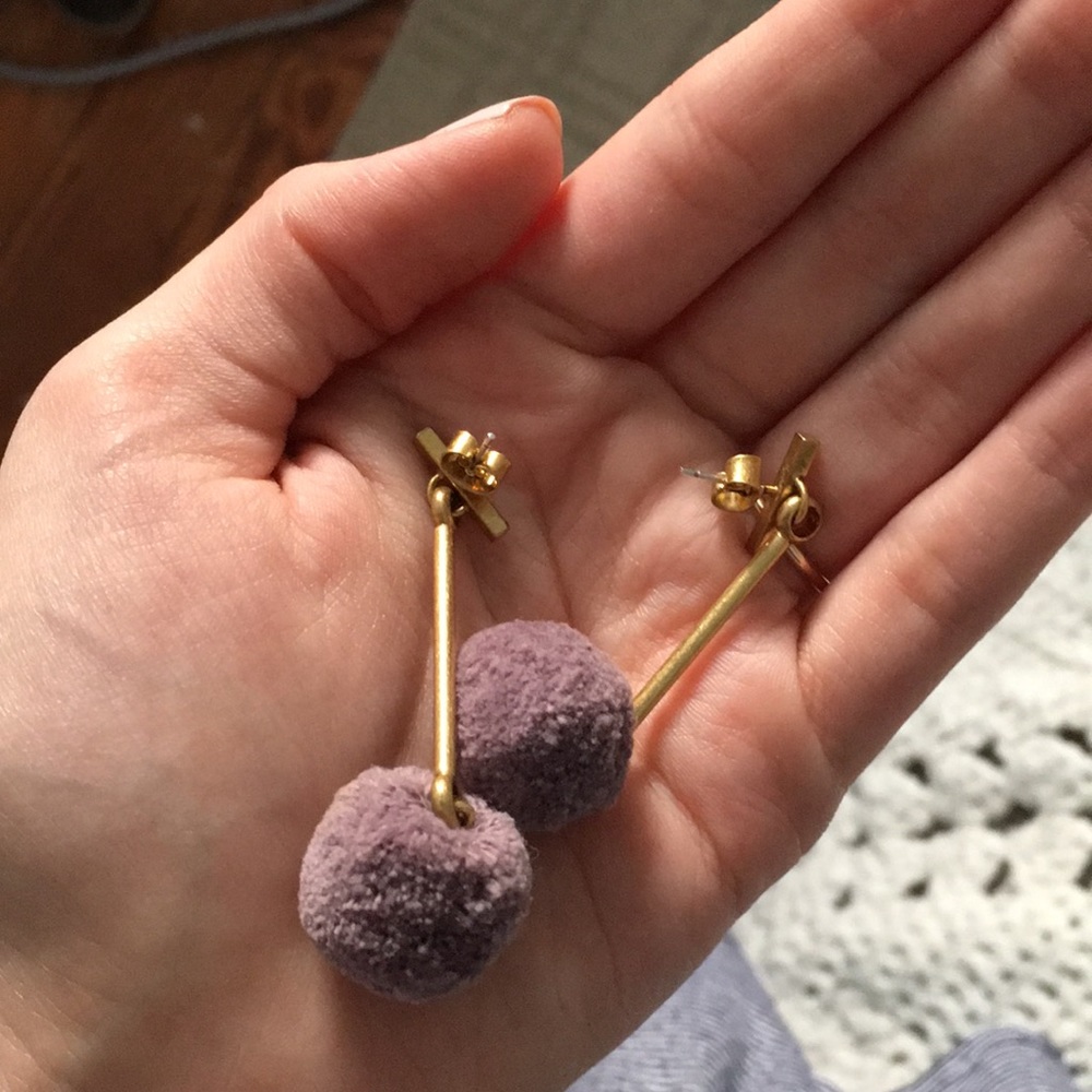Madewell Pom Pom earrings